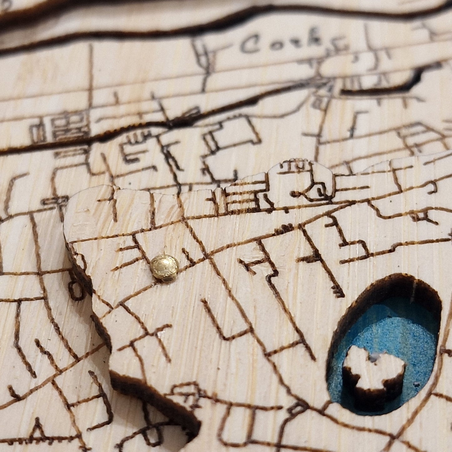 Cork City 3d map medium